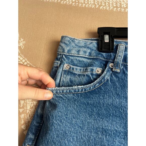 Rails The Sunset High Rise Slim Flare Jeans in Medium Wash - Picture 4 of 7